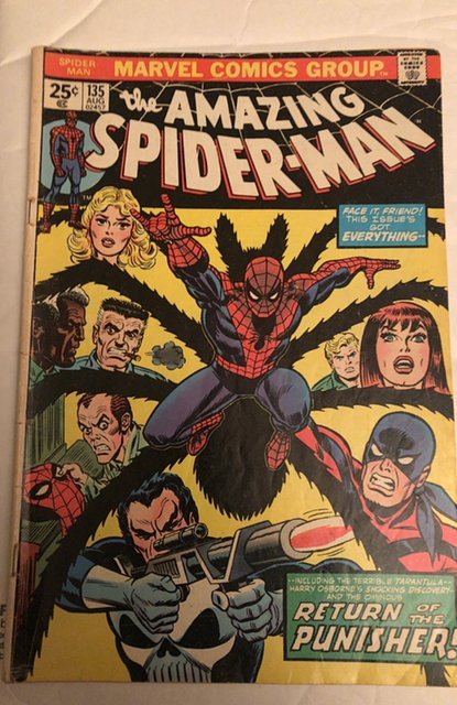 The Amazing Spider-Man #135 (1974)key issue& affordable