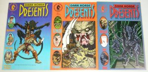 Dark Horse Presents #34 35 36 VF/NM complete story 1ST ALIENS VS PREDATOR dhp