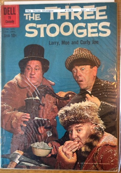 Four Color #1078 (1960) The Three Stooges 