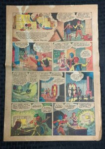 1938 5/16/38 BUCK ROGERS 11x15.5 Color Sunday Comic Strip Full Page VG- 3.5