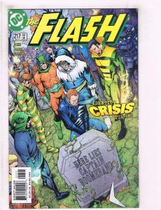 Lot of 3 The Flash DC Comic Books #215 216 217 Identity Crisis Tie-In J127