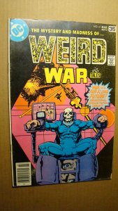 WEIRD WAR TALES 61 *SOLID COPY* 1978 STRANGE DC WAR TALES DEATH NINO ART