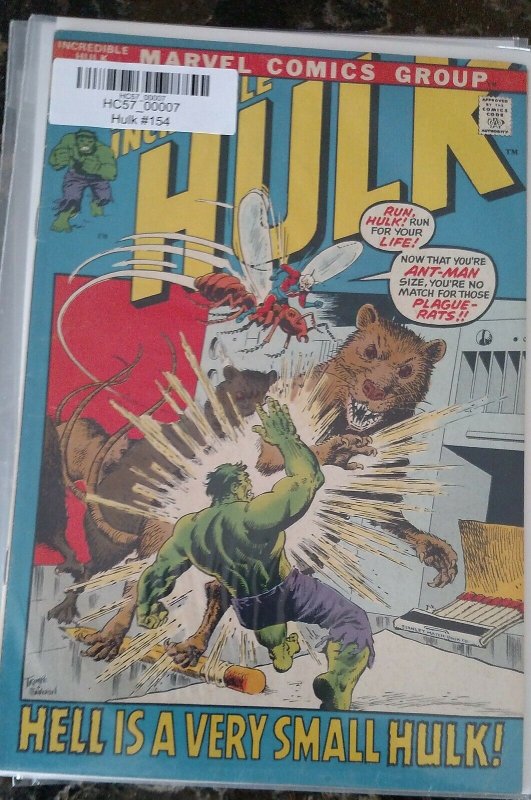 The Incredible Hulk #154 (Marvel, 1972) FN/VF