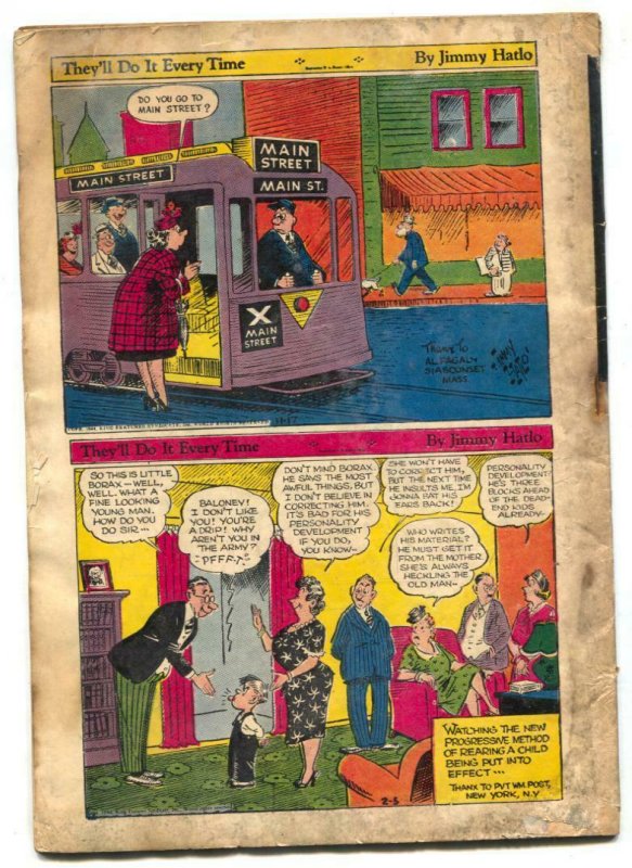 Ace Comics #105 1945- Phantom- Blondie FAIR