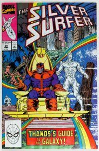 Silver Surfer #35  (1990) Reintroduction of Thanos