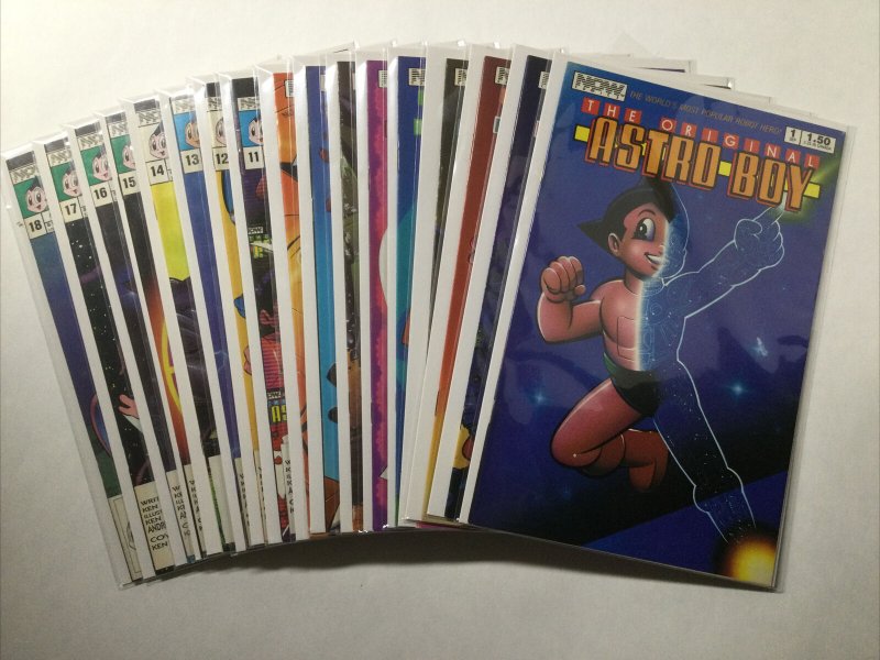 Original Astro Boy 1 2 3 4 5 7-18 Lot Run Set Near Mint Nm Now Comics