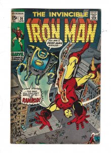 Iron Man #36 (1971) abc