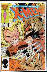 The Uncanny X-Men #213 (1987) X-Men [Key Issue]