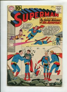 SUPERMAN #148 (4.0) SUPER-MISCHIEF OF MR. MXYZPTLK!! 1961