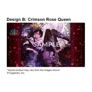 Playmat Shadowverse Evolve Crimson Rose Queen By Bushiroad