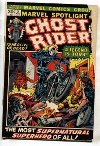 Marvel Spotlight #5 -1st appearance Ghost Rider comic 1972 marvel-bronze-age