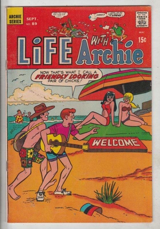 Life with Archie #89 (Sep-69) NM/NM- High-Grade Archie, Jughead, Betty, Veron...