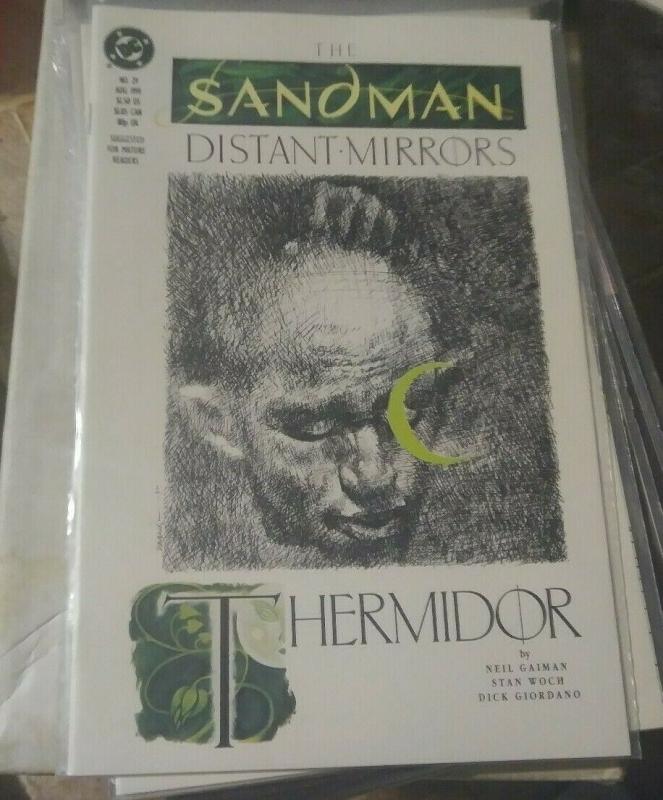 SANDMAN # 29  1991 DC COMICS NEIL GAIMAN   DISTANT MIRROS PT 1 +LADY CONSTANTINE