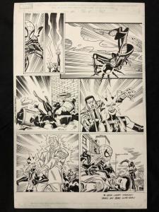 Spider-Girl #81 Page 4 Original Comic Art- Ron Frenz- Sal Buscema