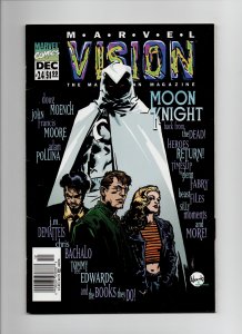 MARVEL VISION #24 (1997) MOON KNIGHT; NEWSSTAND EDITION