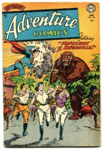 Adventure Comics #196 1954- Superboy- Aquaman- Green Arrow VG
