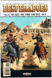 DESPERADOES: QUIET OF THE GRAVE #4 - DC COMICS WILDSTORM - AUGUST 2001