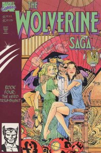 Wolverine Saga Book #4 Marvel Comics TPB December Dec 1989 VFNM