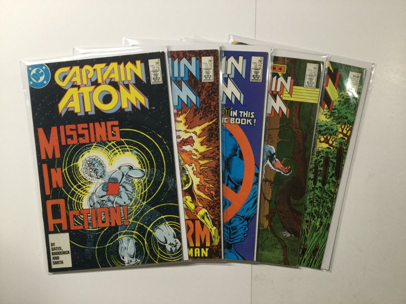 Captain Atom 4 5 10 11 17 18 21 22 42 Annual Lot Run Set Near Mint- Dc Comics