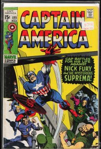 Captain America #123 (1970) Captain America [Key Issue]