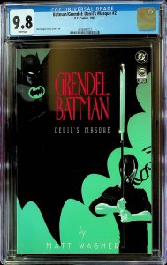 Batman / Grendel: Devil's Masque #2 (1993) - CGC 9.8 - Cert#4256300012