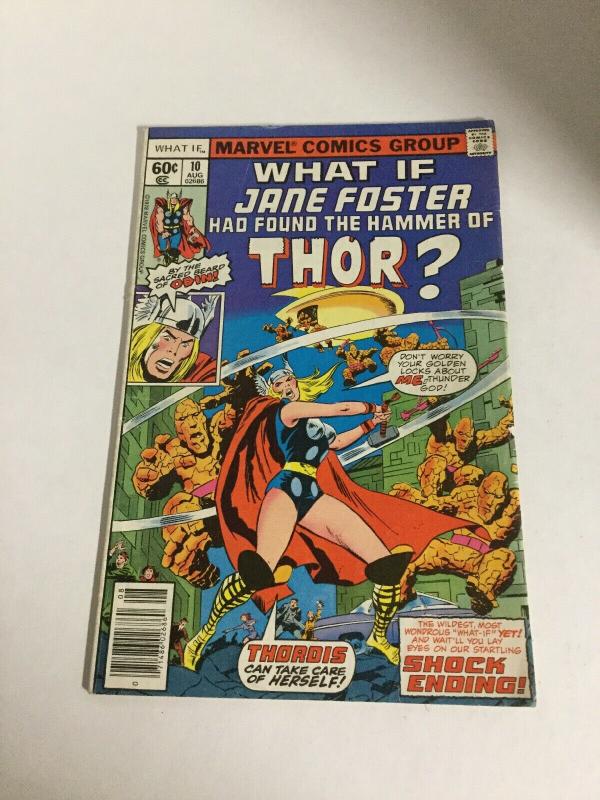 What If? 10 Fn Fine 6.0 First Jane Foster As Thor Marvel