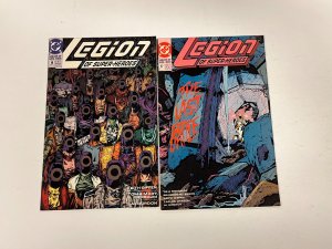4 Legion of Super-Heroes DC Comics Books #15 16 17 18 Giffen Bierbaum 80 JW16