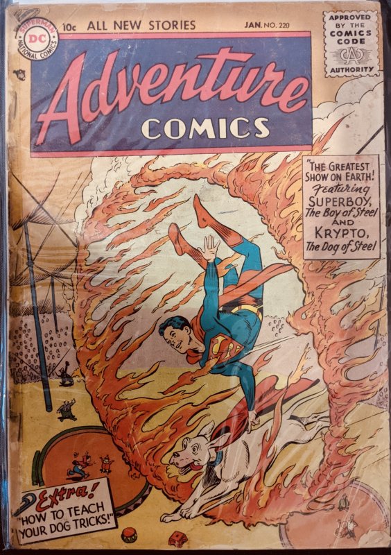 Adventure Comics #220 (1956) VG