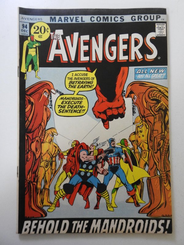 The Avengers #94 (1971) VF- Condition!