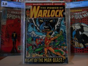 Warlock #1 (1972) (1.8) (Unknown emerald identified as Soul Stone)