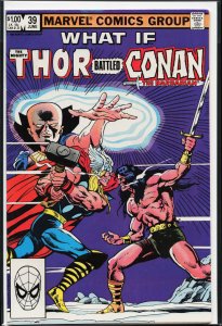 What If? #39 Direct Edition (1983) Conan