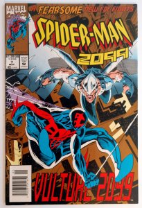 Spider-Man 2099 #7 (VF/NM, 1993) NEWSSTAND