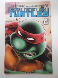 Teenage Mutant Ninja Turtles #5 Second Printing Variant (1985) HTF Book! Fine+!!