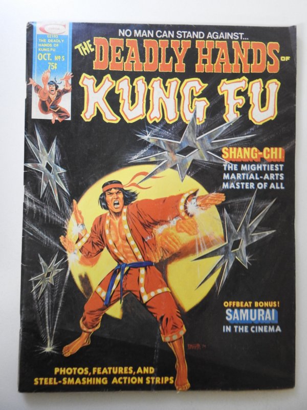 The Deadly Hands of Kung Fu #5 (1974) VG+ Condition