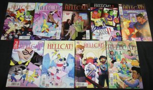 Marvel PATSY WALKER, A.K.A. HELLCAT 9pc Comic Lot Grade VF-NM #2 4 7-9 11-13 15