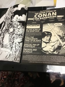 The Savage Sword of Conan #125 (1986) Kull the Conqueror! High-grade! VF Wow!