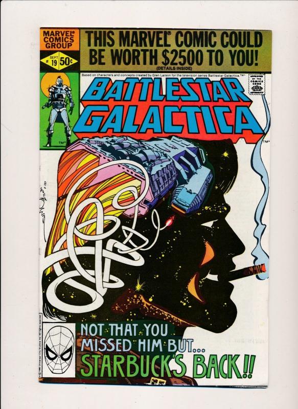 MARVEL SET of 5- BATTLESTAR GALACTICA #19-23  VERY FINE/NEAR MINT (PF158) 