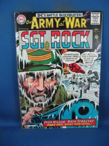 OUR ARMY AT WAR 158  VG F SGT ROCK DC 1968