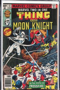 Marvel Two-in-One #52 (1979) Moon Knight [Key Issue]