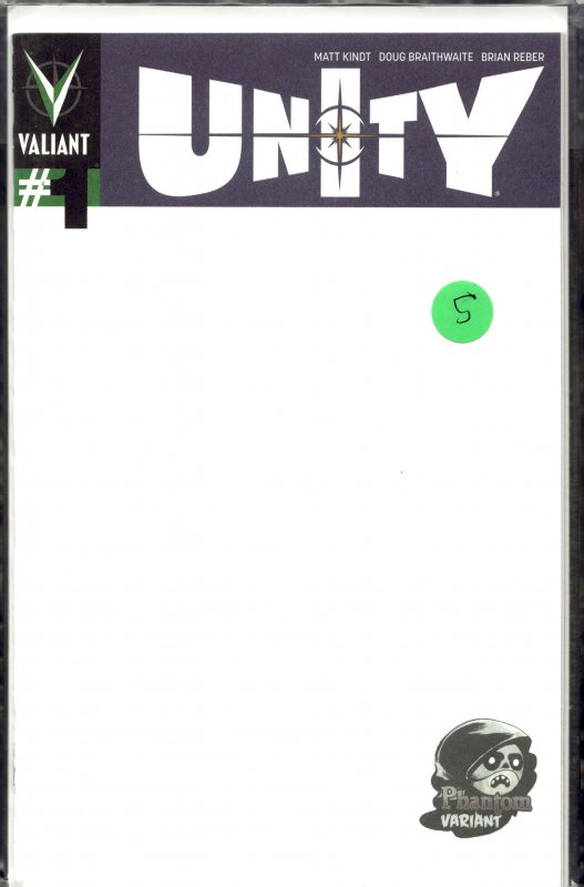 Unity #1 Phantom Cover (2013) Unity