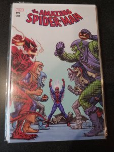 ​AMAZING SPIDERMAN 799 LINSNER X-MEN 100 HOMAGE  VARIANT NM