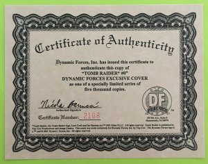 TOMB RAIDER 0 DYNAMIC FORCES COVER IMAGE