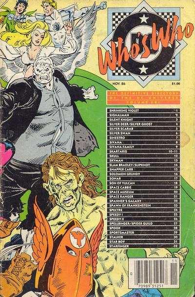 Who's Who: The Definitive Directory of the DC Universe #21, VF (Stock ph...