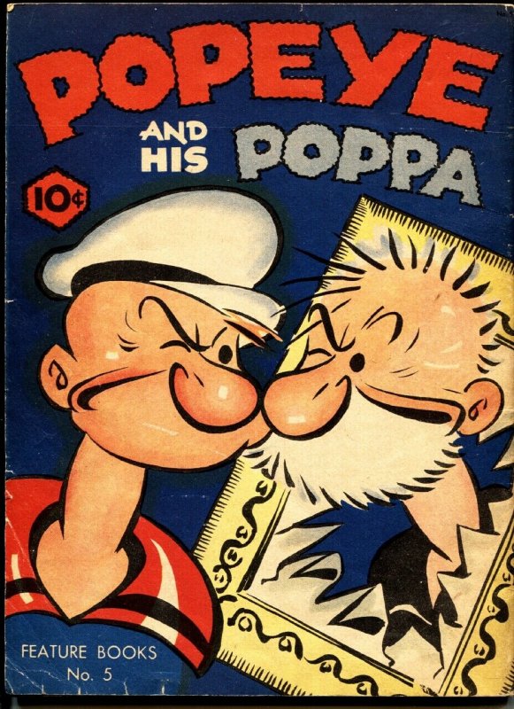 Feature Book #5-Popeye and His Poppa-1937-Comic Book