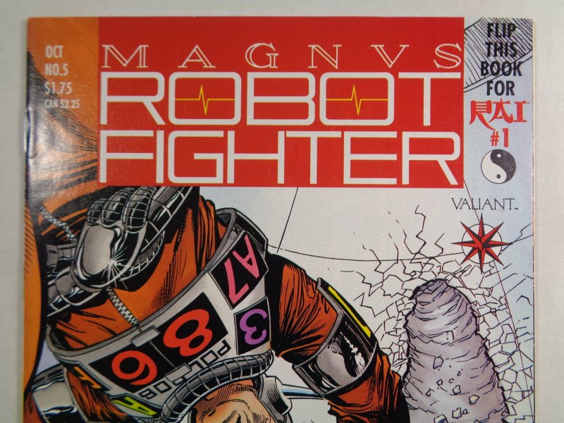 Magnus Robot Fighter #5 1st Full Appearance Rai Valiant 1991