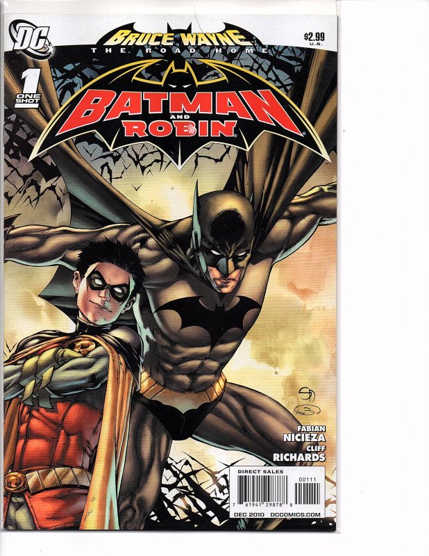 DC Comics Bruce Wayne The Road Home Batman and Robin #1