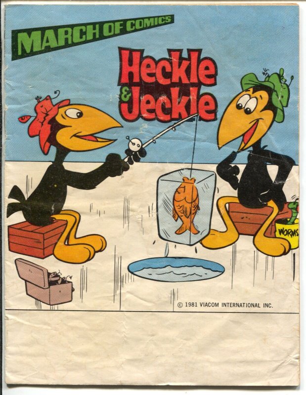 March of Comics #484 1981-Whitman-Heckle & Jeckel-VG