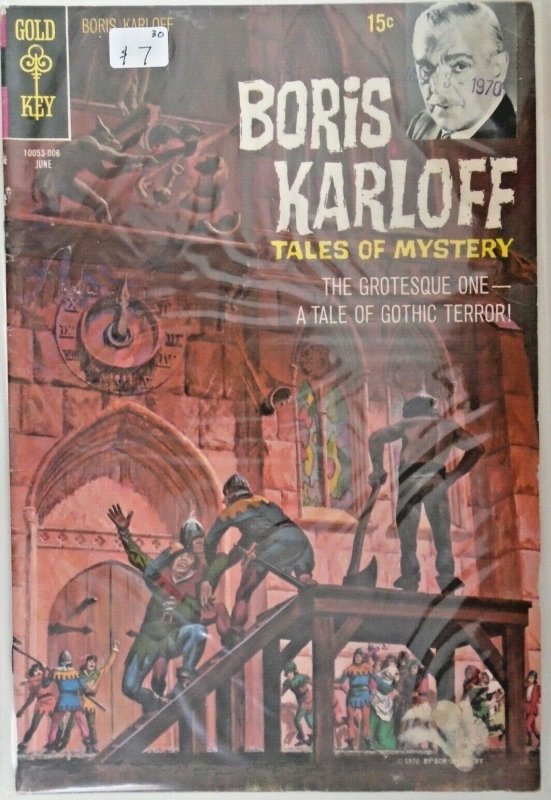 *Boris Karloff (1963) #18, 24, 26-30 (7 books) Guide = $50