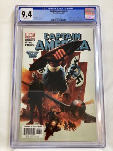 Captain America #6 - CGC 9.4 - 2005 - 1st full appearance of Winter Soldier!