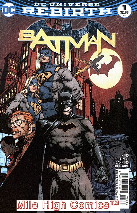 BATMAN  (2016 Series)  (DC REBIRTH) #1 Good Comics Book